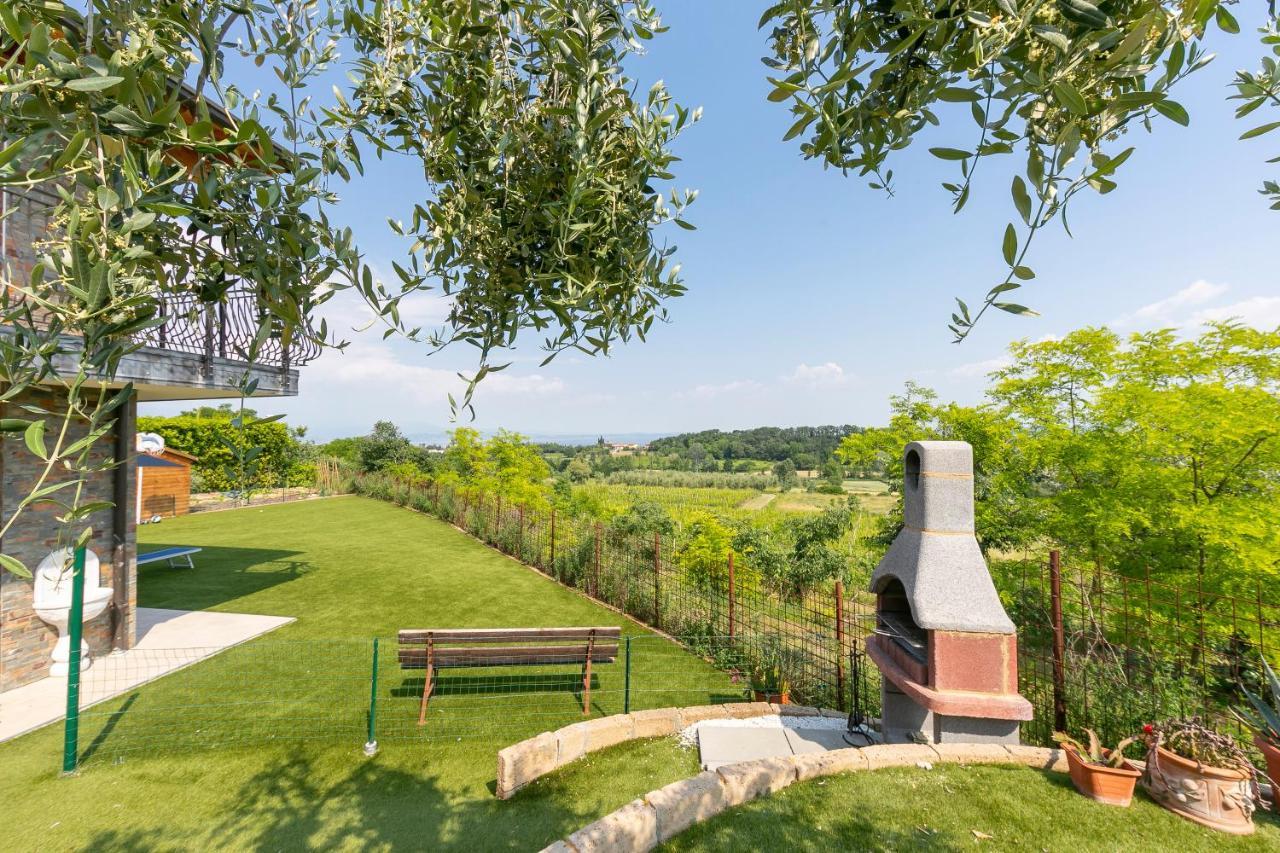 Villa Teresa Apt Lake Garda View - Happy Rentals ソイアーノ・デル・ラーゴ エクステリア 写真