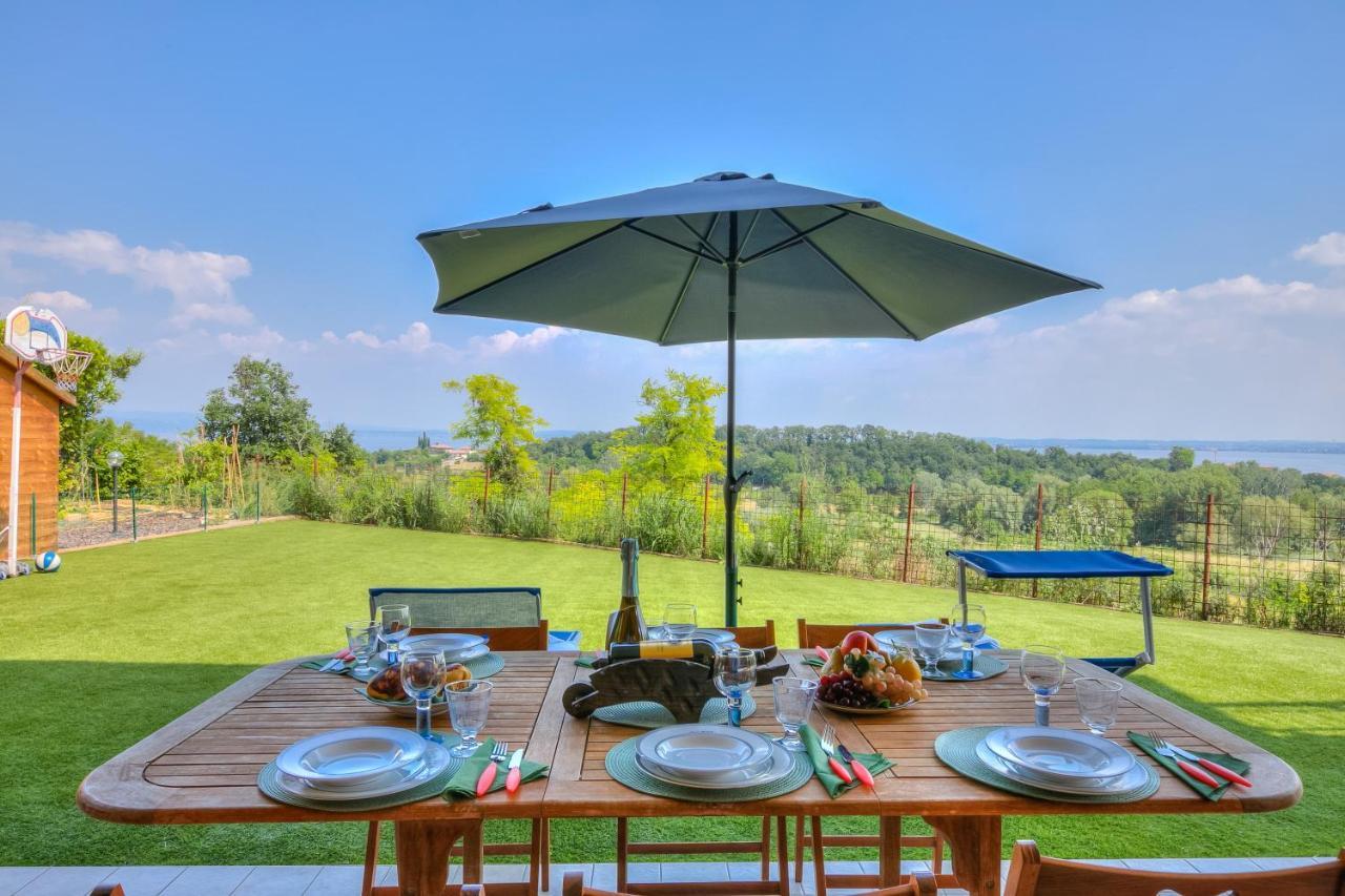 Villa Teresa Apt Lake Garda View - Happy Rentals ソイアーノ・デル・ラーゴ エクステリア 写真